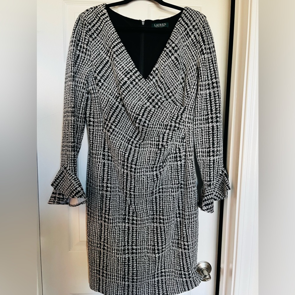 Houndstooth dress